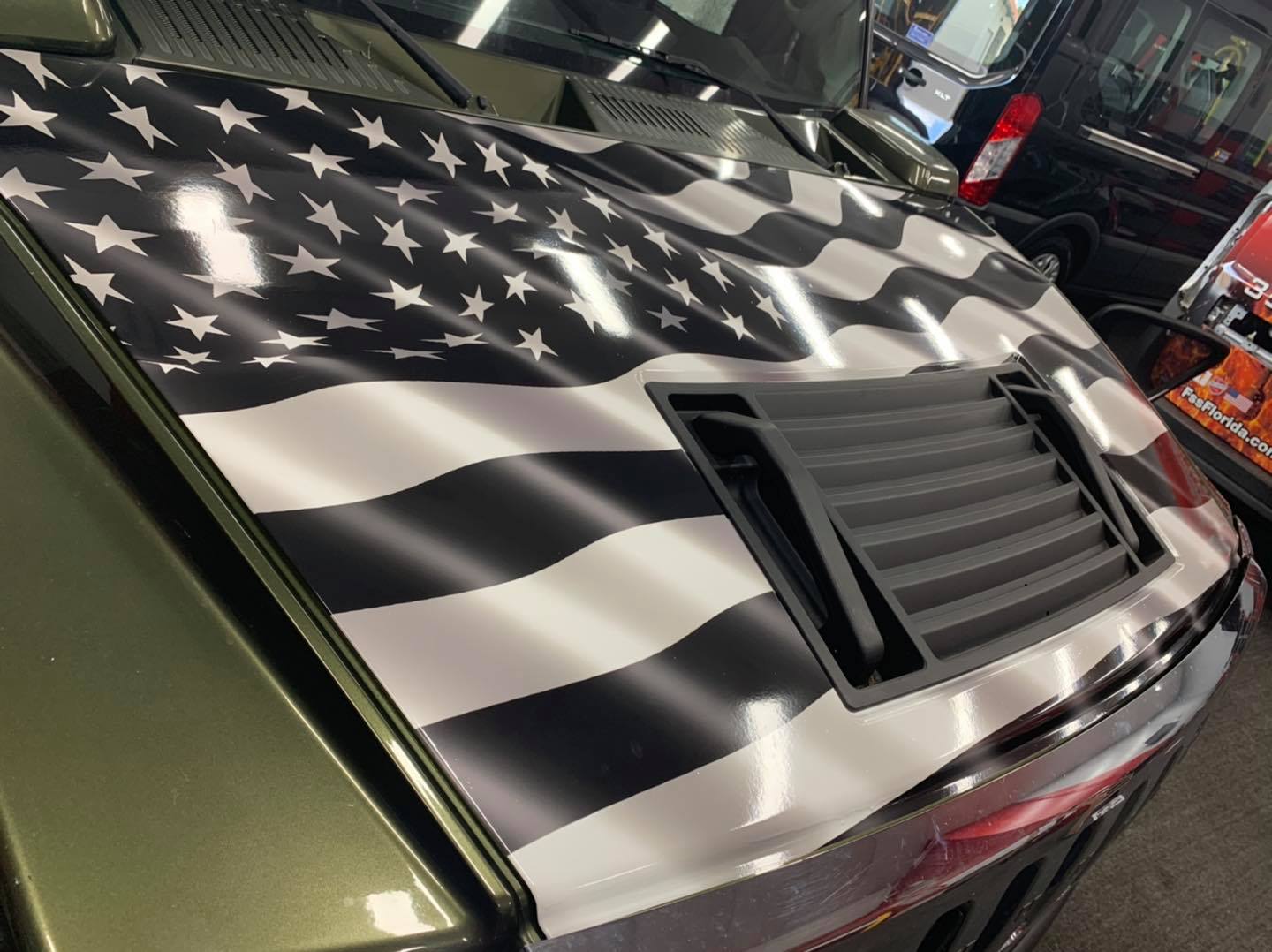 Hood Wrap Loco Graphics